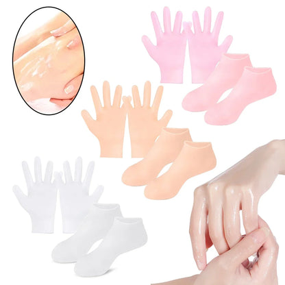 Ewatronik® Feuchtigkeit Gel Socken-Handschuhe 1 Paar