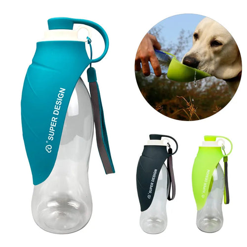 580 ml tragbare Ewatronik® Haustier-Wasserflasche für Hunde