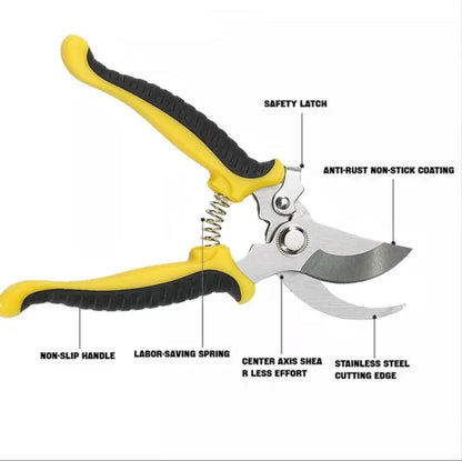 Professionelle scharfe Ewatronik® Bypass-Astschere-Baumschere