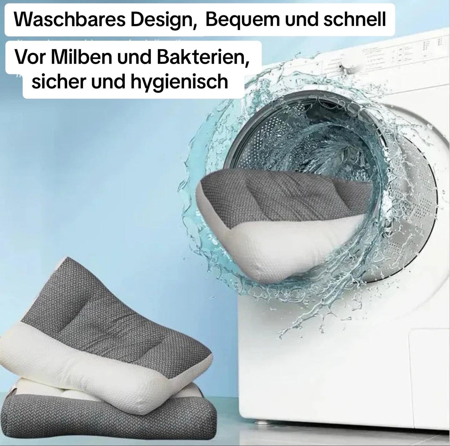 Ewatronik® Halswirbelsäule-Schlafhilfe Kissen